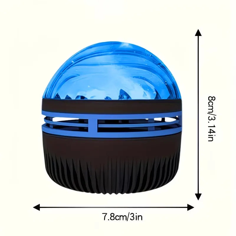 Projecteur Galaxie Rotatif USB avec Télécommande et Lumières Multicolores
