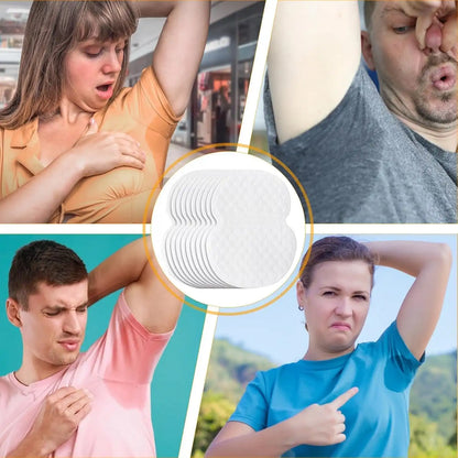 (10pc) Protections Invisibles Contre la Transpiration – Pour Hommes et Femmes