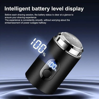 Rasoir Électrique Portable Étanche avec Écran LED Intelligent