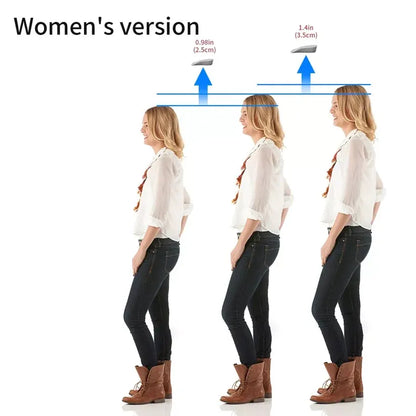 (2pc) Semelles Réhausseuses Ergonomiques pour Homme et Femme
