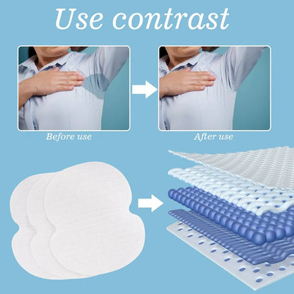 (10pc) Protections Invisibles Contre la Transpiration – Pour Hommes et Femmes