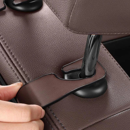 3-en-1 Organiseur Voiture : Porte-Gobelet, Mouchoirs & Support Téléphone