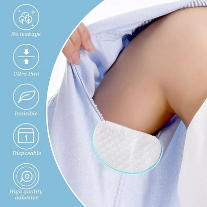(10pc) Protections Invisibles Contre la Transpiration – Pour Hommes et Femmes