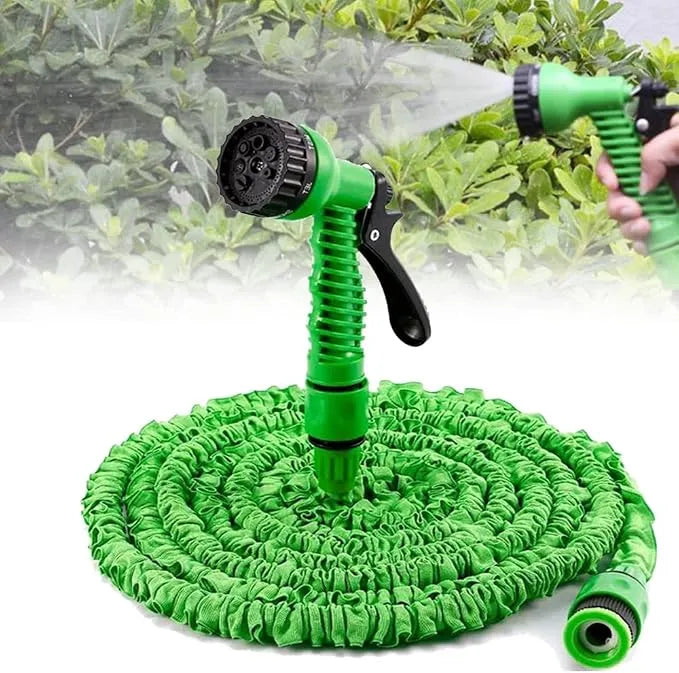 Tuyau d'Arrosage Extensible avec Pistolet de Pulvérisation 7 Modes (30metre)