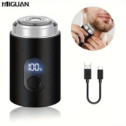 Rasoir Électrique Portable Étanche avec Écran LED Intelligent