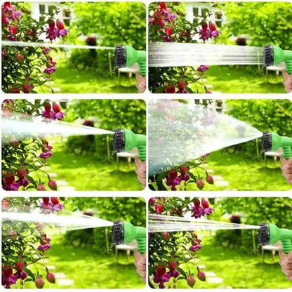 Tuyau d'Arrosage Extensible avec Pistolet de Pulvérisation 7 Modes (30metre)