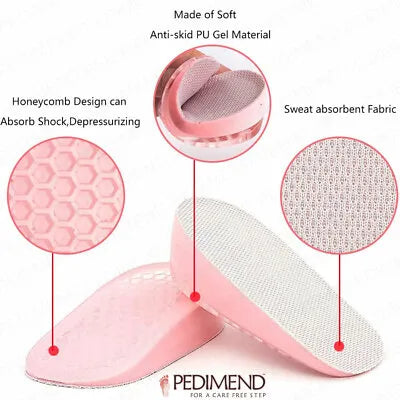 (2pc) Semelles Réhausseuses Ergonomiques pour Homme et Femme